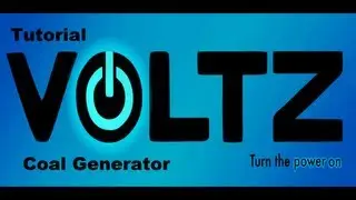 Minecraft Voltz Step-by-Step tutorial - Coal generator