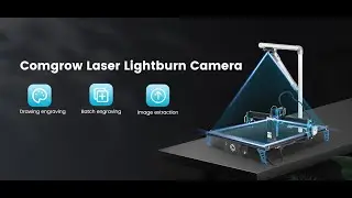 Comgrow Universal Aluminum Laser Lightburn Camera for Calibration/Zoom with Mounting Arm