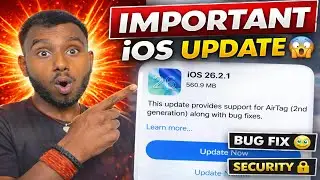 iPhone iOS 26.2.1 Update LIVE Proof 🔥 | Khud Update Karke Dikhaya 😱 | Bug Fix & Security