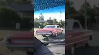 1964 Ford Galaxie 390 Big Block cruising by