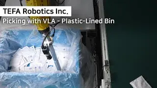 [테파로보틱스] Picking with VLA - Plastic-Lined Bin 15 pcs/min