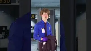 Going through TSA airport security