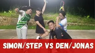 Championship Game:  Simon/Step VS Den/Jonas Pickleball Tournament Intermediate Category