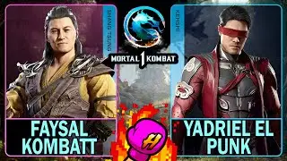 MK1 Faysal Kombatt (SHANG TSUNG) VS Yadriel El Punk (KENSHI)🥊Mortal Kombat 1🥊4K 60ᶠᵖˢ