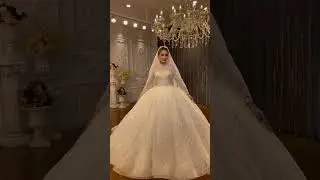 Modest Muslim Bridal Gown &ndash; Long Sleeves, Full Length, Wedding Dress  #ballgownweddingdress