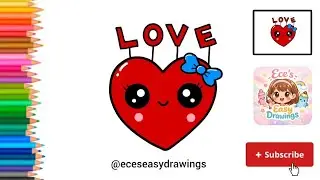❤️ How to Draw a Cute Love Heart | Valentine’s Day