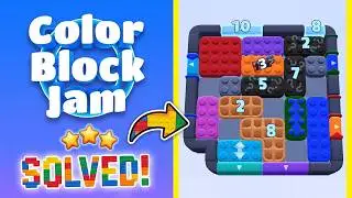 Color Block Jam Level 1229 (1230) | Every Puzzle Solved! 🎯