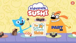 Ruff Ruffman & Blossom &ndash; Sidewalk Sushi | Humble Media Genius PBS Kids Game | Part 2