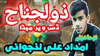 Imdad Ali Lanjwani II noha Zuljanah Das Veer Meda II new noha 2023