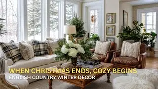 Rustic Farmhouse Winter Decor Ideas |  Warm, Calm & Expensive