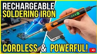 Rechargeable Wireless Soldering Iron | Portable & Powerful