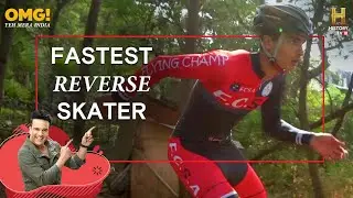 This kid from Gwalior is world's fastest at skating in reverse! #OMGIndia S05E09 Story 1