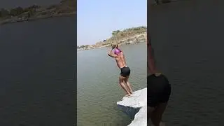 Front Flip #shorts #swimmingshorts #pooljumps