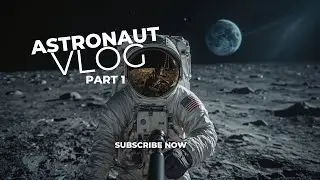 Astronaut vlog short film #trending #space #ai