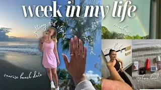 WEEK IN MY LIFE IN CHARLESTON: Abercrombie & Sephora VIB Sale haul, beach sunrise, interviews & more