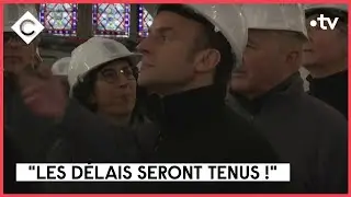 Notre-Dame de Paris renaît de ses cendres - Général Jean-Louis Georgelin - C à Vous - 14/04/2023