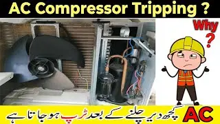 AC Tripping Problem Solved | Why does the AC compressor trip | ac compressor fault