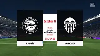 EA SPORTS FC 26 Gameplay - Deportivo Alaves vs. Valencia