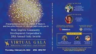 West Angeles CDC 28th Annual Unity Awards Virtual Gala