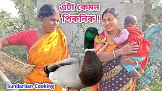 বছরের শেষ দিন আমাদের পিকনিক! হাঁসের মাংস খেয়ে এবছর শেষ হলো! Sundarban Cooking 