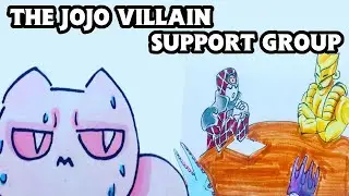 Группа поддержки злодеев JoJo - (JJBA Comic Dub)