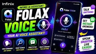 How to use folax voice in infinix hot 60,60i,60 pro | folax AI assistant use kaise kare infinix 60