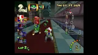 Mario Kart: Double Dash!! - Bowser's Castle (Mirror)