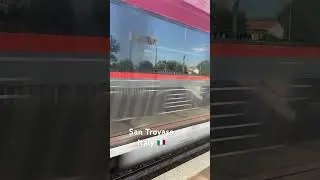 &Ouml;bb train passing through san trovaso train statio in San Trovaso, Italy 🇮🇹 #train #trainspotting