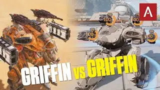 War Robots - Griffin vs Griffin Comparison Gameplay WR