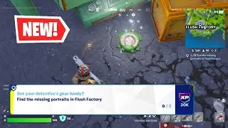 Fortnite OG: Find the missing portraits in Flush Factory Fortnite  #fortniteog #fortnitechallanges
