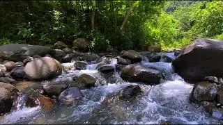 Tranquil Water Flow for Stress Relief and Calm
