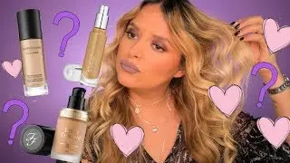 BATTLE OF THE FOUNDATIONS! TF Born this way VS Becca Ultimate coverage VS BM Barepro  JackieEFFEX