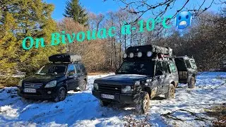 On bivouac à -10°C🥶❄️