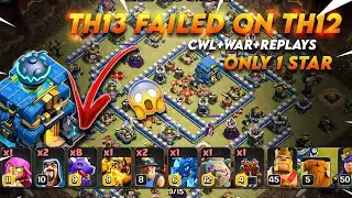 💥NEW💥 TH12 STRONGEST WAR/CWL BASE | WITH REPLAYS | ONLY 1 STAR