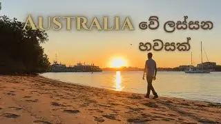 Colmslie Beach Reserve | ඕස්ට්&zwj;රේලියාවේ ලස්සන හවසක් | Brisbane | Queensland | Australia(4K)