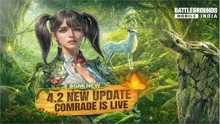 Let's Explore 4.2 Update COMRADE IS LIVE #comradeigl #bgminewupdate  #gamingstreaming #pubgmobile