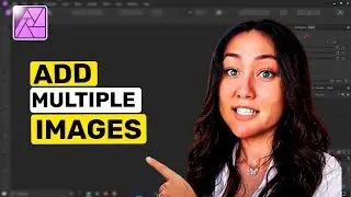 How to add multiple images in affinity photo