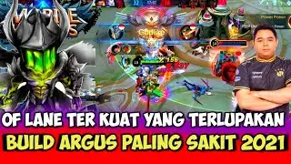 INI BUILD ARGUS TERSAKIT 2021 ARGUS REVAMP - ITEM ARGUS TERSAKIT TOP GLOBAL MOBILE LEGENDS