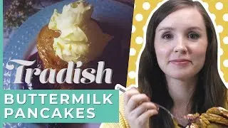 Make Buttermilk Pancakes 🥞 with Oats