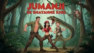 JUMANJI EK BHAYANAK KHEL | HINDI STORY | JUNGLE  ADVENTURE STORY | CARTOON STORY |