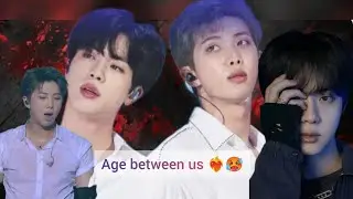 Age between us ❤️&zwj;🔥🥵 Rm birthday 🎂 special oneshot #bts #rm #jin @Soeunot7