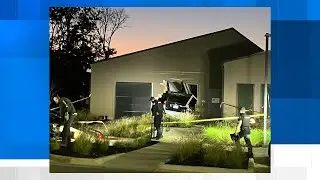 Car crashes into building in Huntsville on High Mountain Road