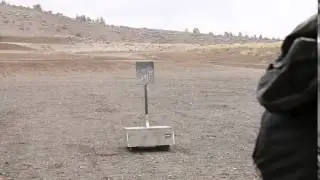 Steel advancing on the shooter - Reduced Ricochet 223 Rem by Team Never Quit