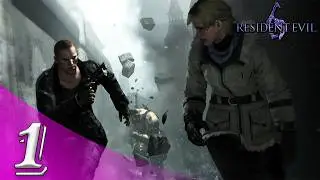 RESIDENT EVIL 6 {Chapter 1 Jake And Sherry} Walkthrough Gameplay No Commentary...