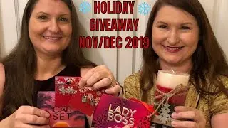 Holiday GIVEAWAY Nov/Dec 2019