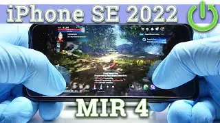 Apple iPhone SE 2022 - MIR4 MMORPG | Gaming TEST 😱| A15 Bionic