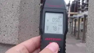 Electrical Substation (220 kV) measurement with Electromagnetic Field Radiation Tester