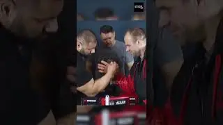 When two hulks met: Levan vs Denis #shorts #armwrestling