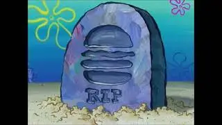 Spongebob Just One Bite, but no one exists