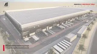 Group AMANA is building Aldar Logistics Centres in NIP